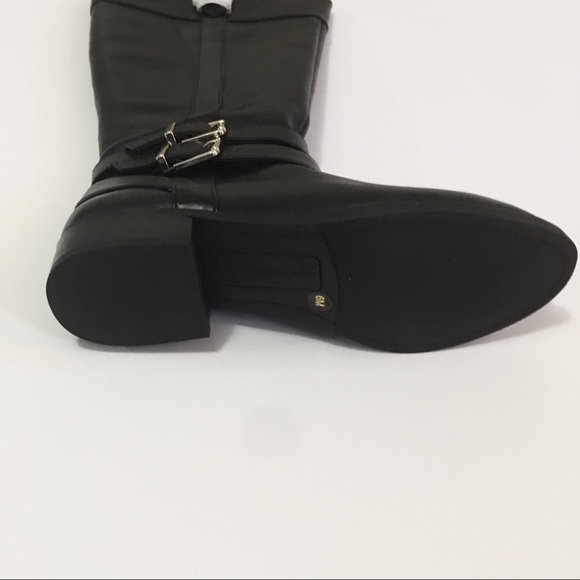 INC Womens Frankll Wide Calf Riding Boots Black 6M - Picture 3 of 8